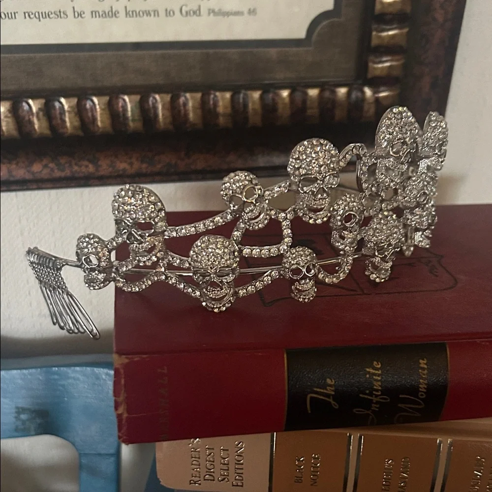 Crystal Skull Tiara Crown